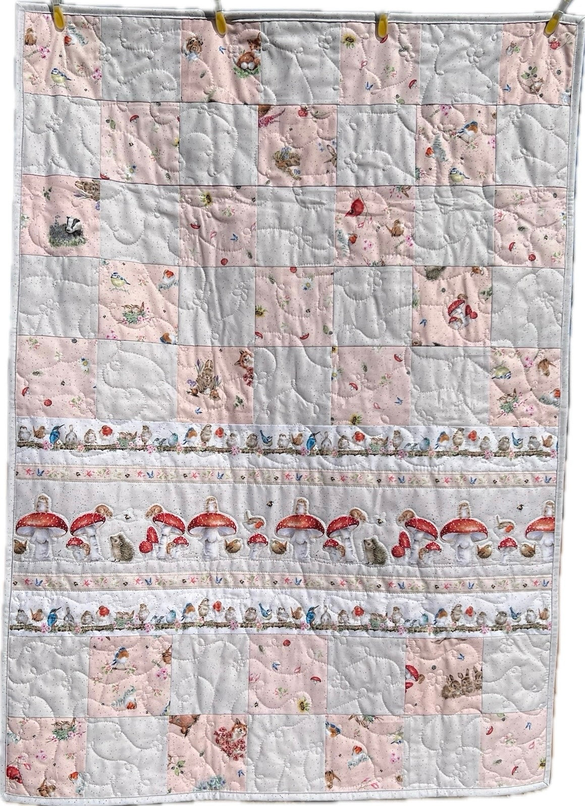 Pink Toddler/Baby Quilt